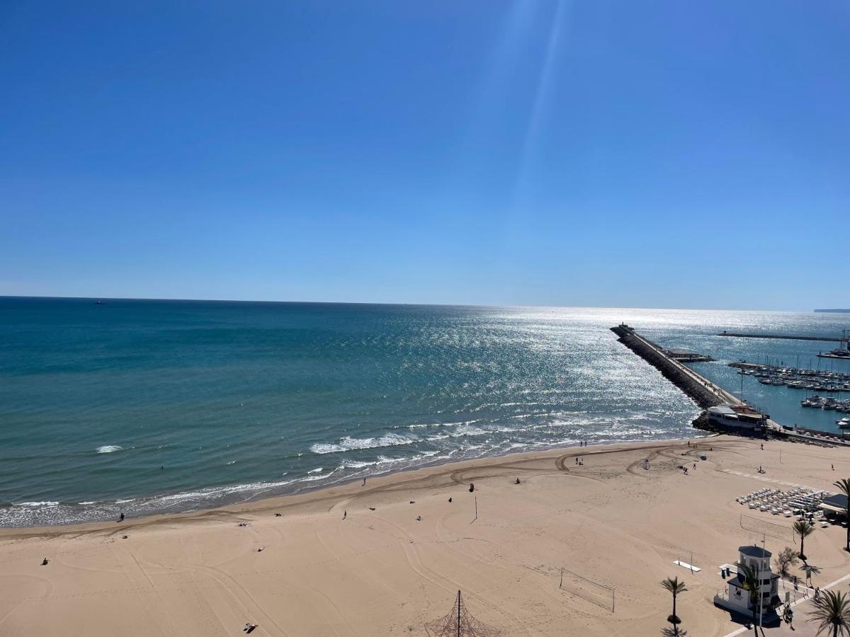 Atico Duplex Playa De Gandia A 1Ra Linea De Playa Appartement Buitenkant foto